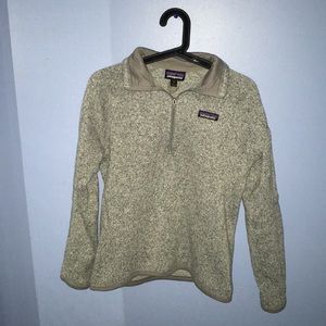 Grey Patagonia Women’s Better Sweater 1/4 Zip